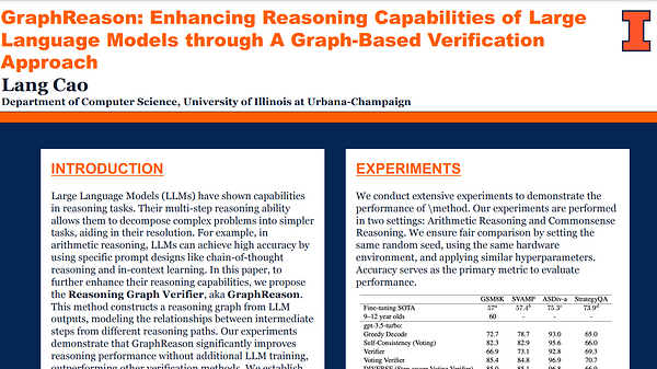 GraphReason: Enhancing Reasoning Capabilities of Large Language Models through A Graph-Based Verification Approach