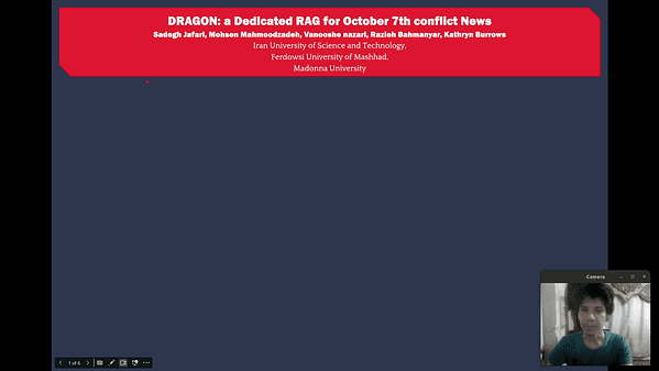 DRAGON at FIGNEWS 2024 Shared Task: a Dedicated RAG for October 7th conflict News
