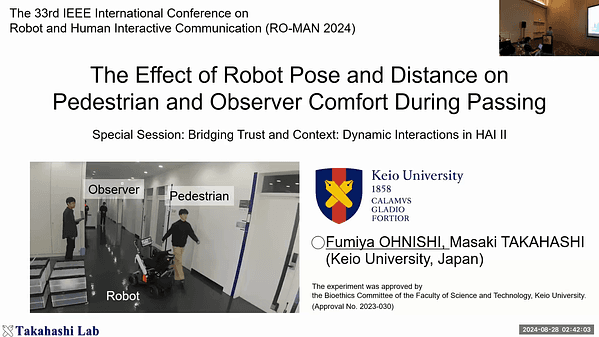 The Effect of Robot Pose and Distance on Pedestrian and Observer Comfort During Passing