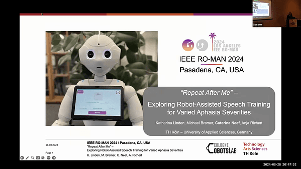 "Repeat after Me" - Exploring Robot-Assisted Speech Training for Varied Aphasia Severities*