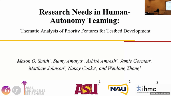 Research Needs in Human-Autonomy Teaming: Thematic Analysis of Priority Features for Testbed Development