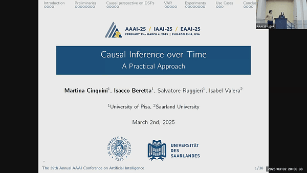 A Practical Approach to Causal Inference over Time