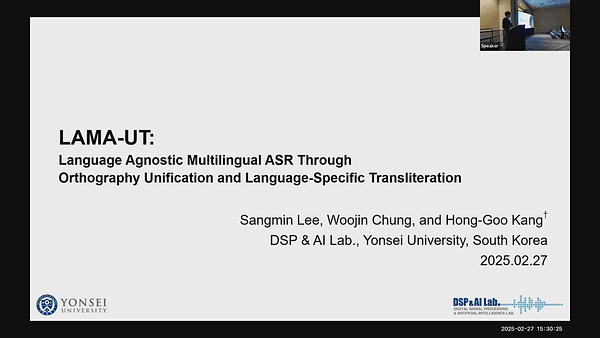 LAMA-UT: Language Agnostic Multilingual ASR Through Orthography Unification and Language-Specific Transliteration