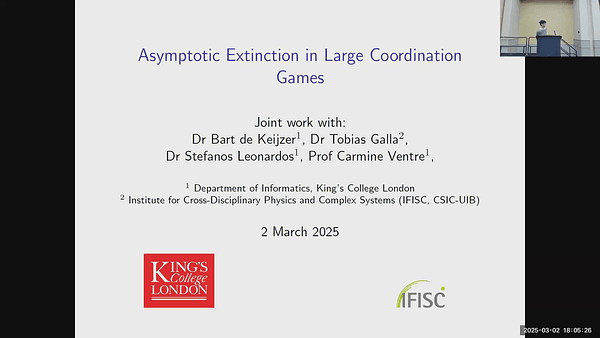 Asymptotic Extinction in Large Coordination Games