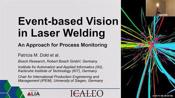 Event-Based Vision in Laser Welding: An Approach for Process Monitoring