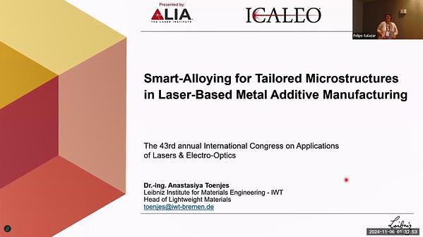 Smart-Alloying for Tailored Microstructures in Laser-Based Metal Additive Manufacturing