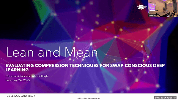 Lean and Mean: Evaluating Compression Techniques for SWaP-Conscious Deep Learning