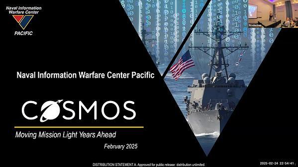 COSMOS: Moving Mission Light Years Ahead