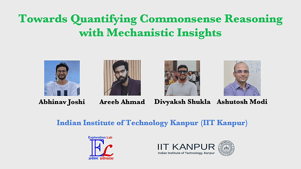 Towards Quantifying Commonsense Reasoning with Mechanistic Insights