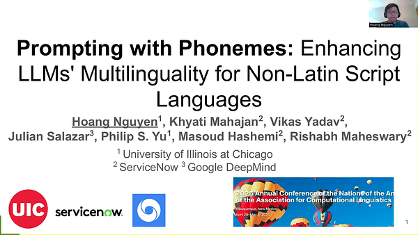 Prompting with Phonemes: Enhancing LLMs' Multilinguality for Non-Latin Script Languages