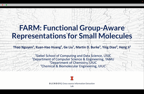 FARM: Functional Group-Aware Representations for Small Molecules