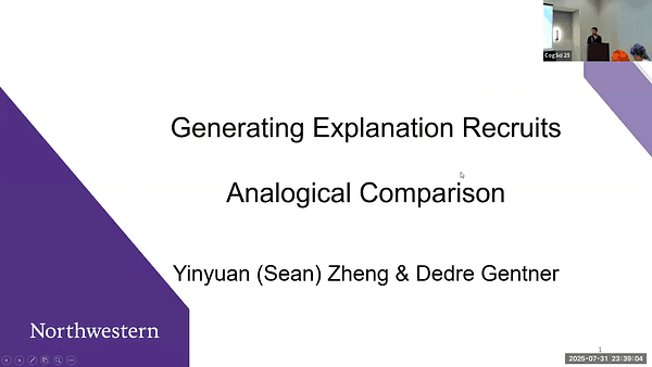 Comparison Helps Children Form Broad Explanations
