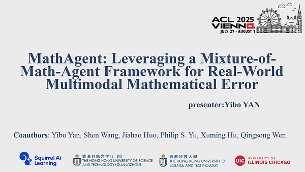 MathAgent: Leveraging a Mixture-of-Math-Agent Framework for Real-World Multimodal Mathematical Error Detection