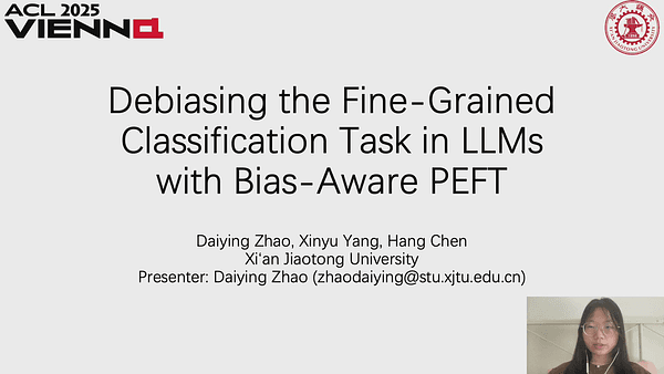 Debiasing the Fine-Grained Classification Task in LLMs with Bias-Aware PEFT