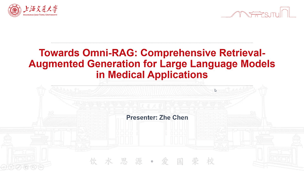 Towards Omni-RAG: Comprehensive Retrieval-Augmented Generation for Large Language Models in Medical Applications