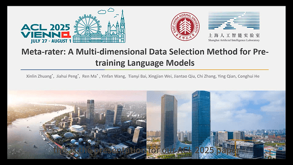 Meta-rater: A Multi-dimensional Data Selection Method for Pre-training Language Models