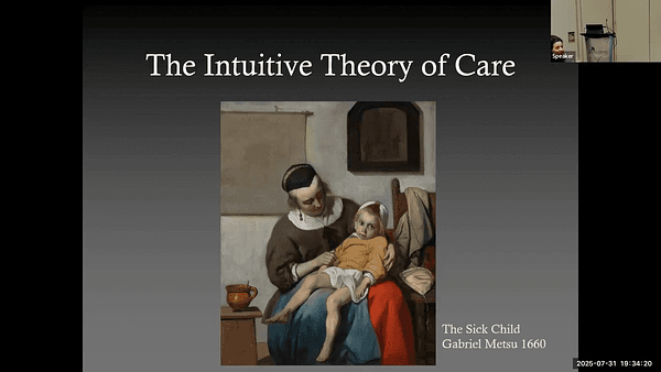 The intuitive theory of care