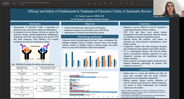 Efficacy and Safety of Ustekinumab in Treatment of Ulcerative Colitis: A Systematic Review