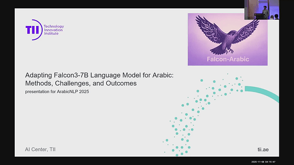 Adapting Falcon3-7B Language Model for Arabic: Methods, Challenges, and Outcomes