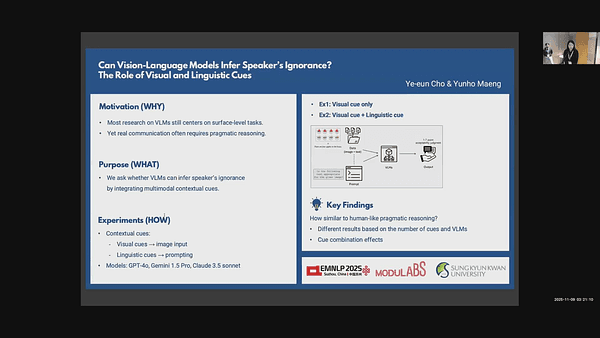Can Vision-Language Models Infer Speaker's Ignorance? The Role of Visual and Linguistic Cues
