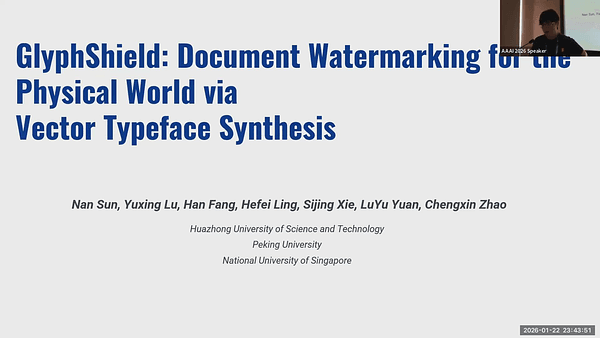 GlyphShield: Document Watermarking for the Physical World via Vector Typeface Synthesis