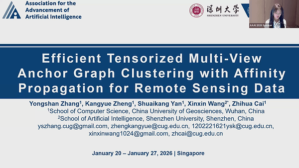 Efficient Tensorized Multi-View Anchor Graph Clustering with Affinity Propagation for Remote Sensing Data