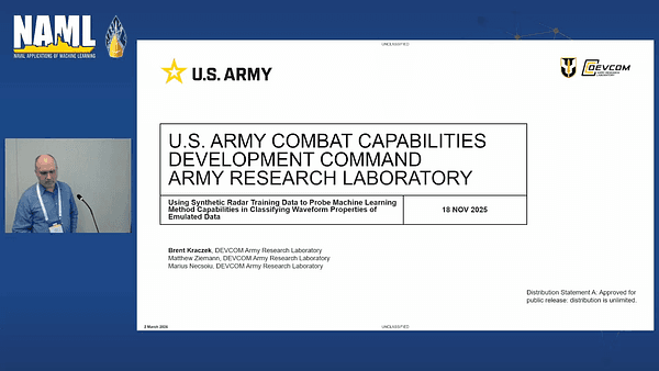 Using Synthetic Radar Data Training to Probe Machine Learning Method Capabilities in Classifying Waveform Properties of Emulated Data