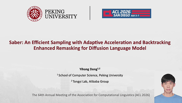 Saber: Efficient Sampling with Adaptive Acceleration and Backtracking Enhanced Remasking for Diffusion Language Model in Code Generation