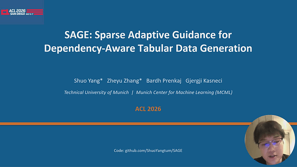 SAGE: Sparse Adaptive Guidance for Dependency-Aware Tabular Data Generation