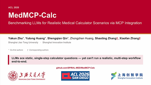 MedMCP-Calc: Benchmarking LLMs for Realistic Medical Calculator Scenarios via MCP Integration