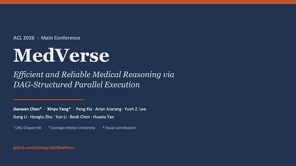 MedVerse: Efficient and Reliable Medical Reasoning via DAG-Structured Parallel Execution