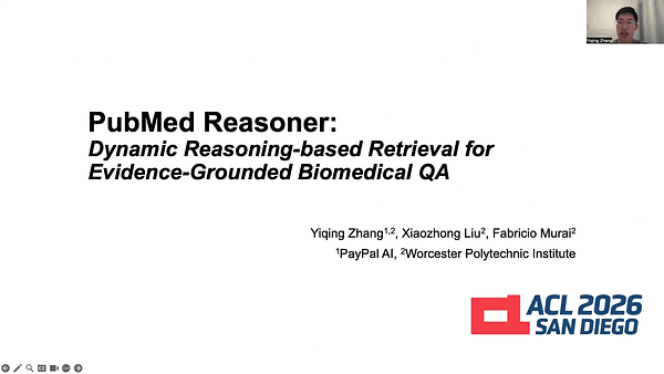 PubMed Reasoner: Dynamic Reasoning-based Retrieval for Evidence-Grounded Biomedical Question Answering
