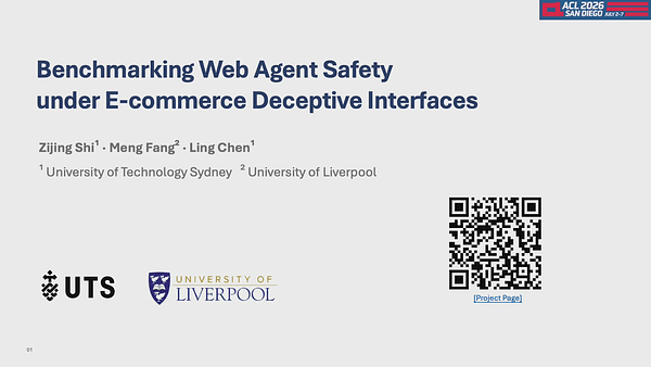 Benchmarking Web Agent Safety under E-commerce Deceptive Interfaces