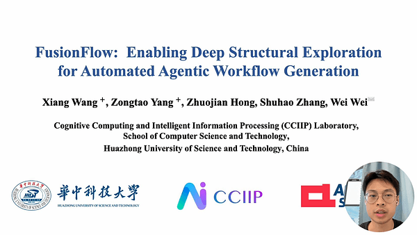 FusionFlow: Enabling Deep Structural Exploration for Automated Agentic Workflow Generation