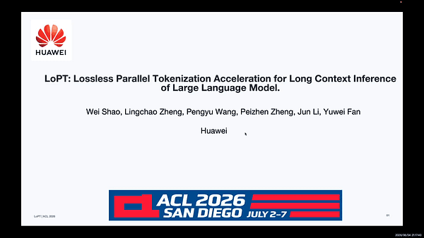 LoPT: Lossless Parallel Tokenization Acceleration for Long Context Inference of Large Language Model