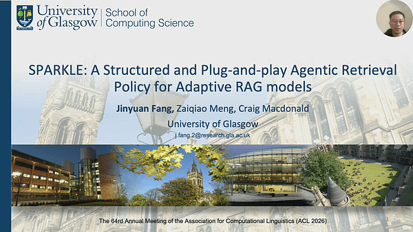 SPARKLE: A Structured and Plug-and-play Agentic Retrieval Policy for Adaptive RAG Models