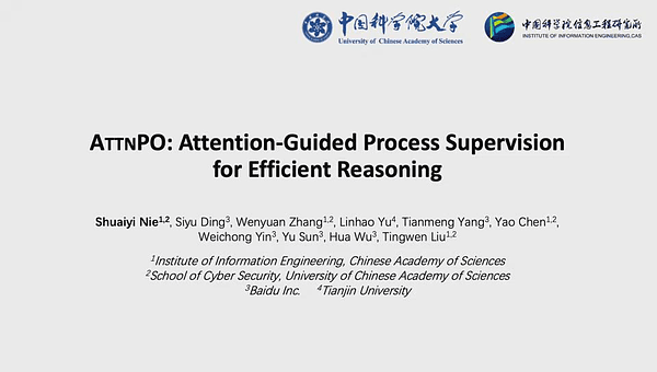 AttnPO: Attention-Guided Process Supervision for Efficient Reasoning