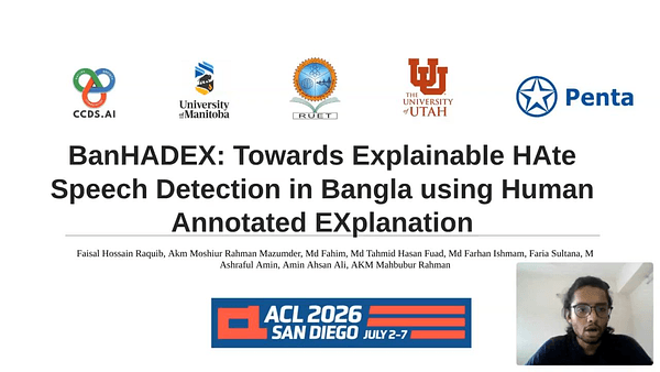 BanHADEX: Towards Explainable HAte Speech Detection in Bangla Using Human Annotated EXplanation