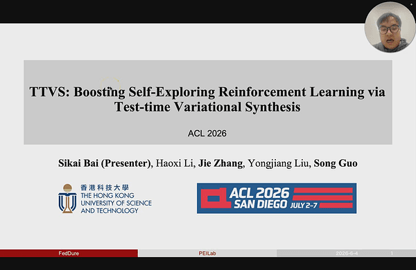 TTVS: Boosting Self-Exploring Reinforcement Learning via Test-time Variational Synthesis