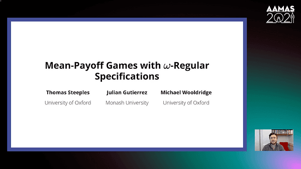 Mean-Payoff Games with ω-Regular Specifications