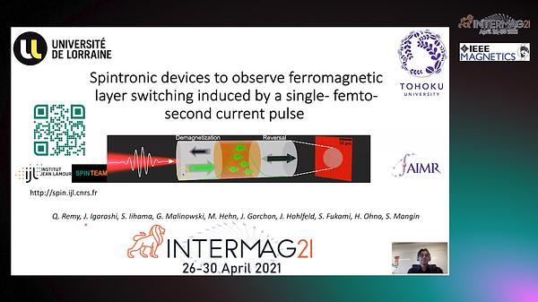  Engineering Spintronic devices to observe ferromagnetic layer switching induced by a single- femto-second current pulse INVITED
