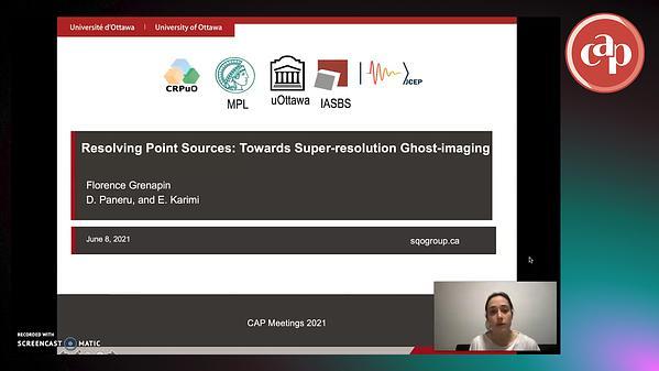 Super-resolution Ghost-Imaging