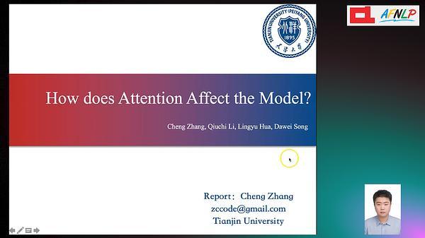How does Attention Affect the Model?