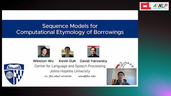 Sequence Models for Computational Etymology of Borrowings