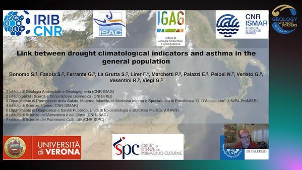 Link between drought climatological indicators and asthma in the general population