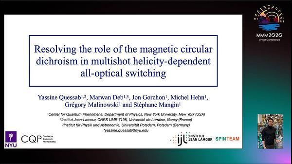Resolving the role of magnetic circular dichroism in multishot helicity-dependent all-optical switching INVITED