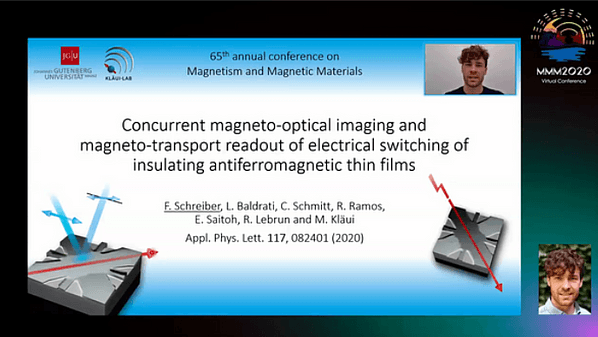 Concurrent magneto-optical imaging and magneto-transport readout of electrical switching of insulating antiferromagnetic thin films (B)