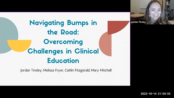 Navigating Bumps in the Road: Overcoming Challenges in Clinical Education