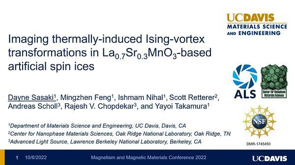 Imaging thermally induced Ising