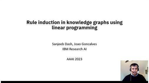 Rule Induction in Knowledge Graphs Using Linear Programming